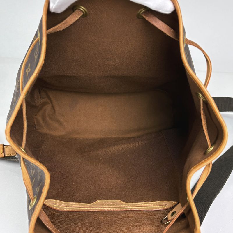 Louis Vuitton Montsouris GM Backpack Monogram Brown