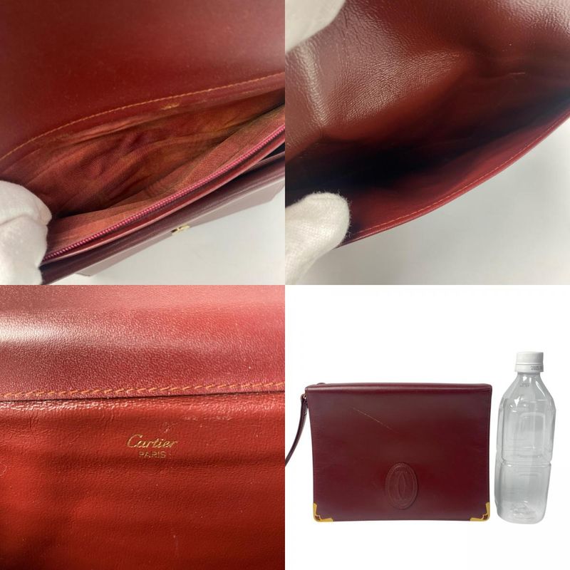 Cartier Must Clutch Burgundy
