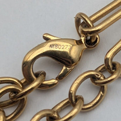 Louis Vuitton Bracelet Roman Holiday LV Gold Monogram