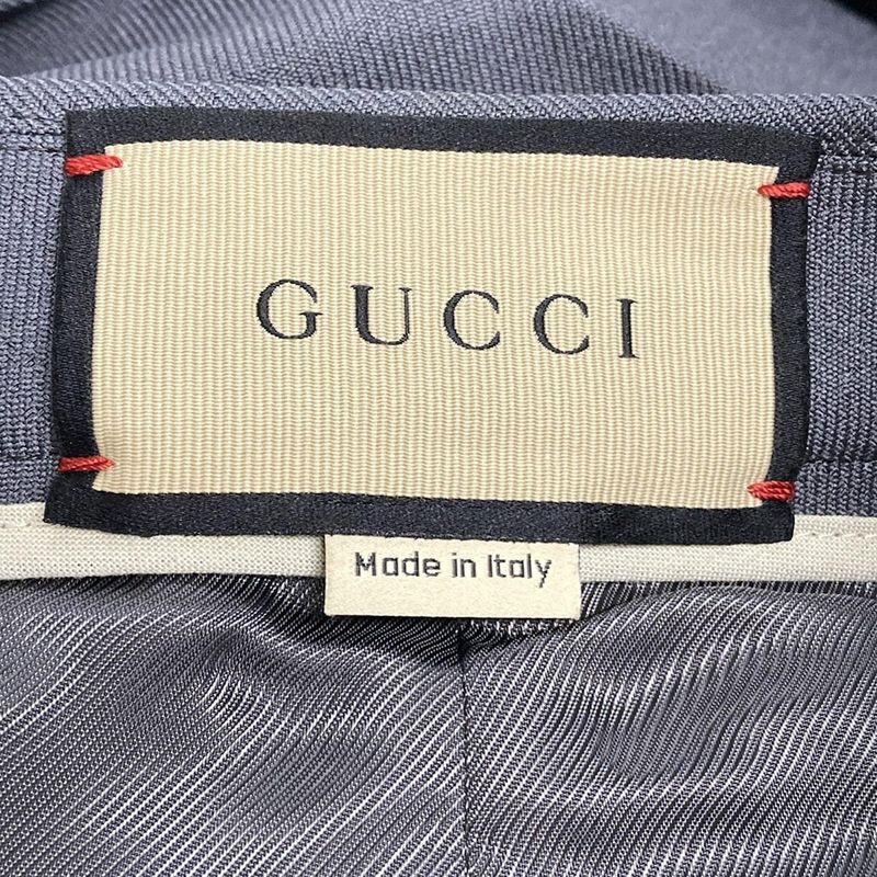 Gucci Pants 48 M Gray Full Length Studs