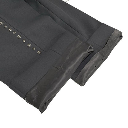 Gucci Pants 48 M Gray Full Length Studs