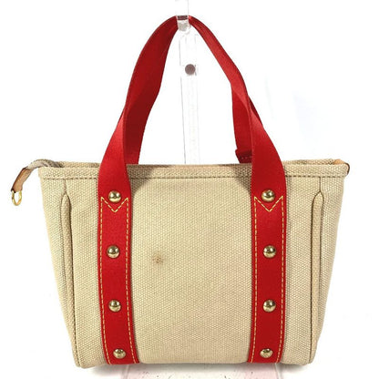 Louis Vuitton Handbag Cabas PM Cotton Beige