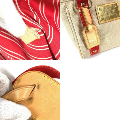 Louis Vuitton Handbag Cabas PM Cotton Beige