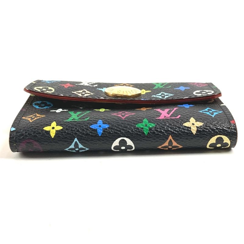 Louis Vuitton Coin Case Porte-Monnaie Monogram Multicolor Canvas Noir Black