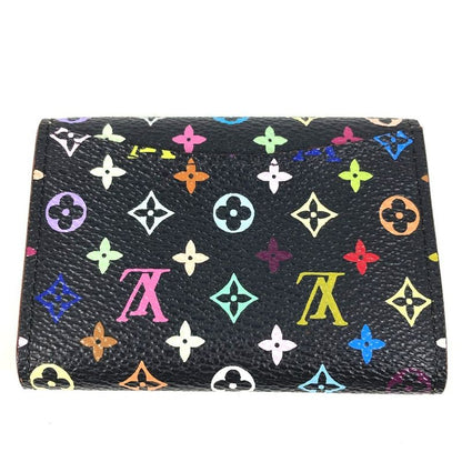 Louis Vuitton Coin Case Porte-Monnaie Monogram Multicolor Canvas Noir Black