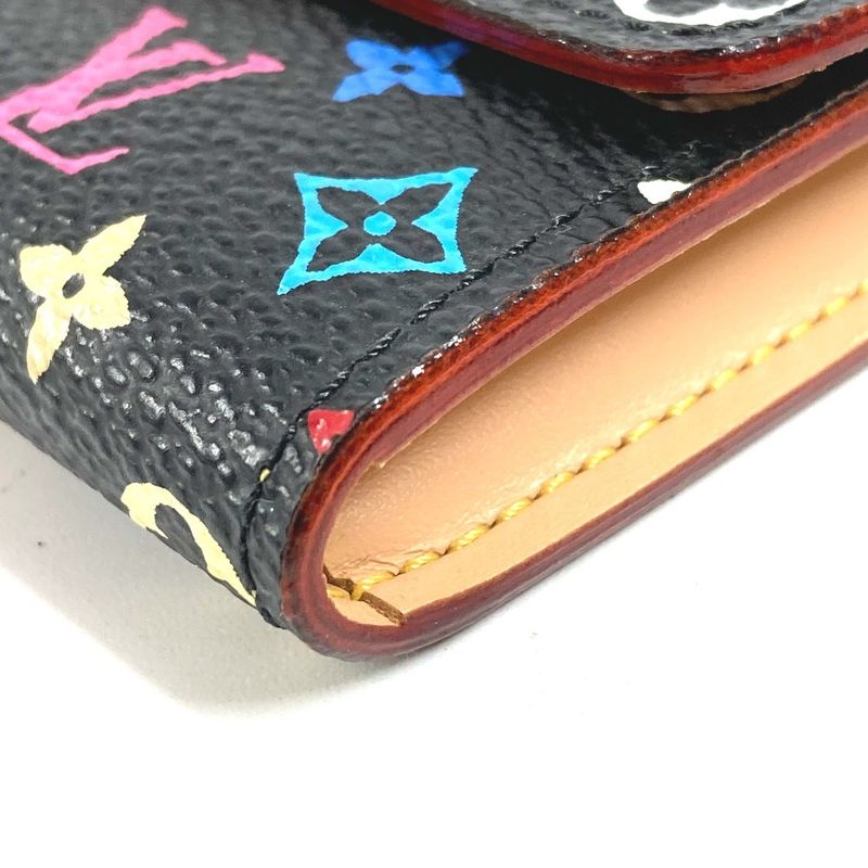 Louis Vuitton Coin Case Porte-Monnaie Monogram Multicolor Canvas Noir Black