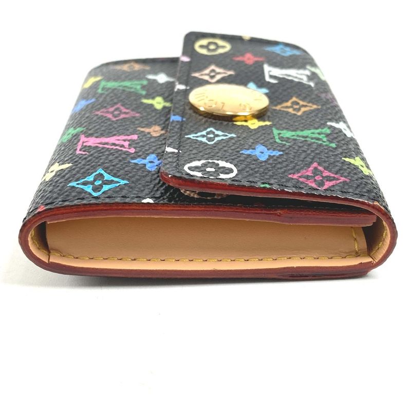 Louis Vuitton Coin Case Porte-Monnaie Monogram Multicolor Canvas Noir Black