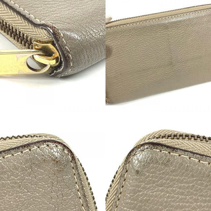 Louis Vuitton Wallet Zippy Suhali Leather Veronne Gray