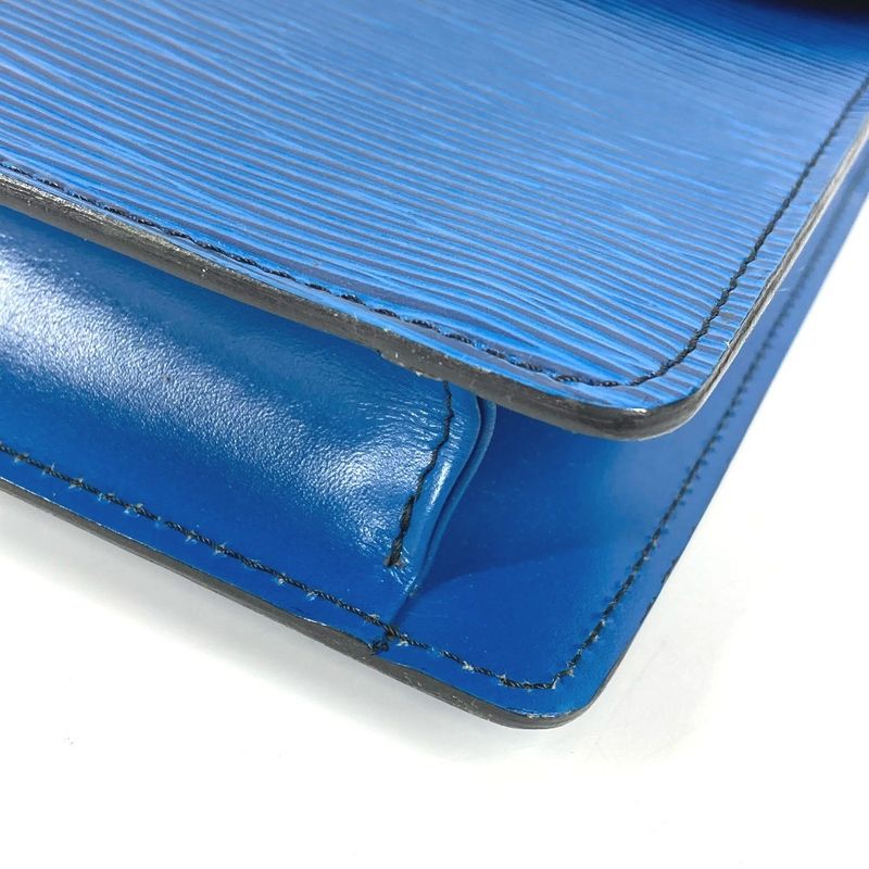 Louis Vuitton Second Bag Montaigne 27 Epi Leather Toledo Blue