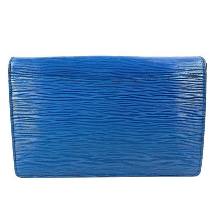Louis Vuitton Second Bag Montaigne 27 Epi Leather Toledo Blue