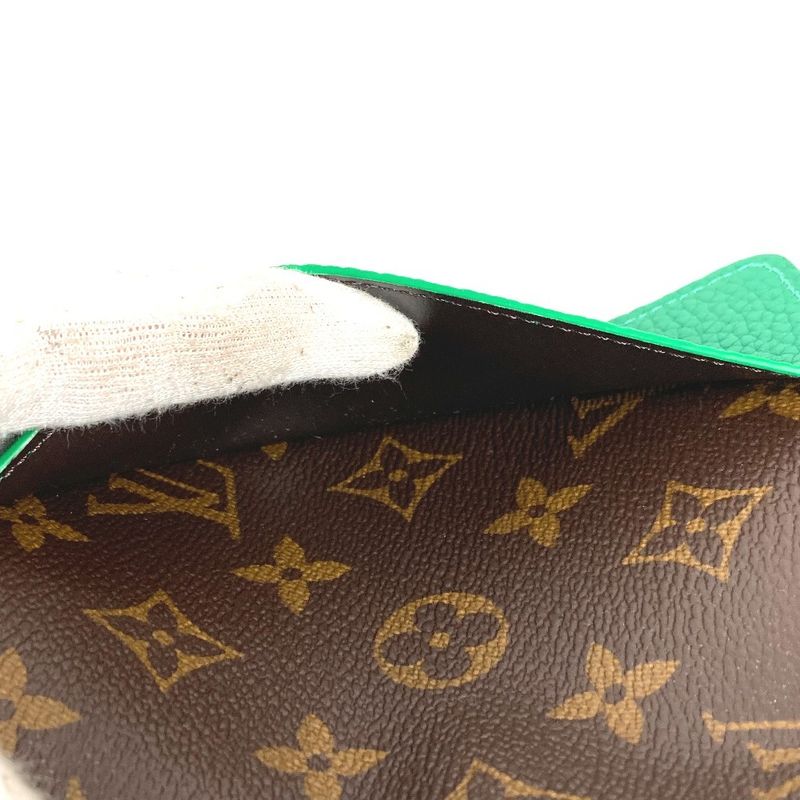 Louis Vuitton Notebook Cover PM Emily Taurillon Leather Green Agenda