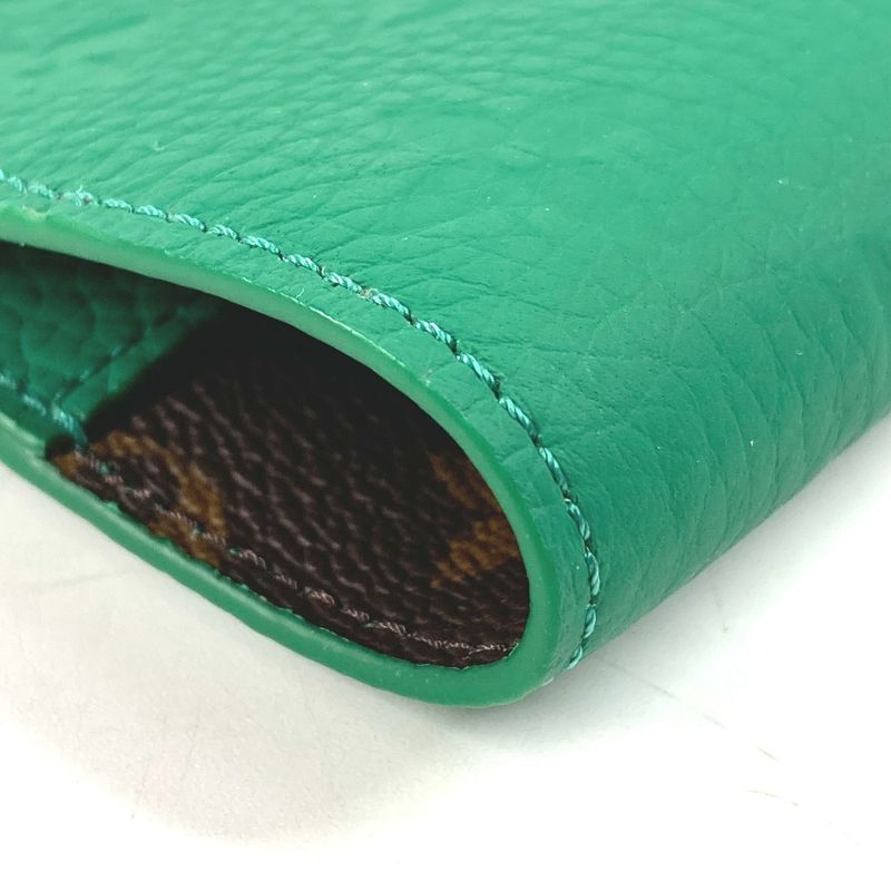 Louis Vuitton Notebook Cover PM Emily Taurillon Leather Green Agenda