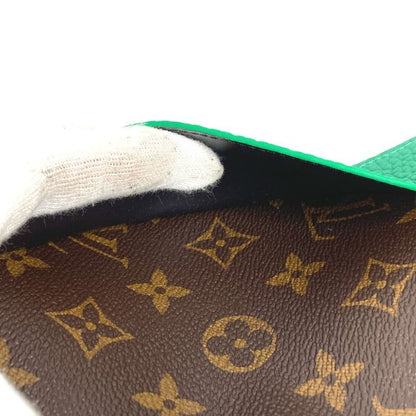Louis Vuitton Notebook Cover PM Emily Taurillon Leather Green Agenda