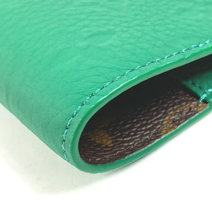 Louis Vuitton Notebook Cover PM Emily Taurillon Leather Green Agenda