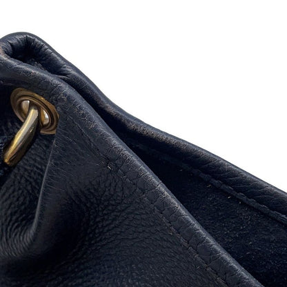 Hermes Shoulder Bag Rodeo Navy Gold Leather