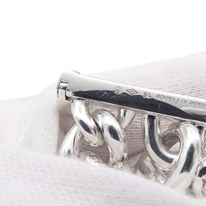 Hermes Bracelet Chaine D'ancre Multi Chain 15 Silver
