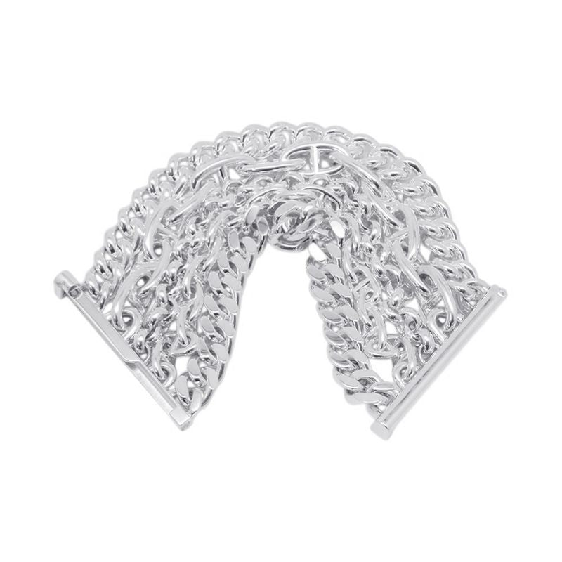 Hermes Bracelet Chaine D'ancre Multi Chain 15 Silver