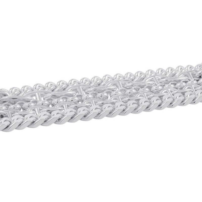 Hermes Bracelet Chaine D'ancre Multi Chain 15 Silver