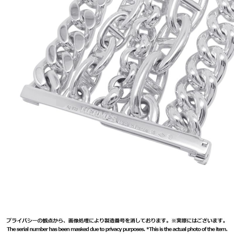 Hermes Bracelet Chaine D'ancre Multi Chain 15 Silver