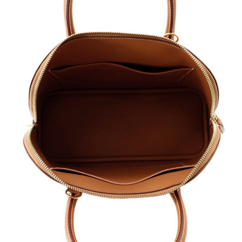 Hermes Handbag Bolide 30 Gold Epsom 2-Way