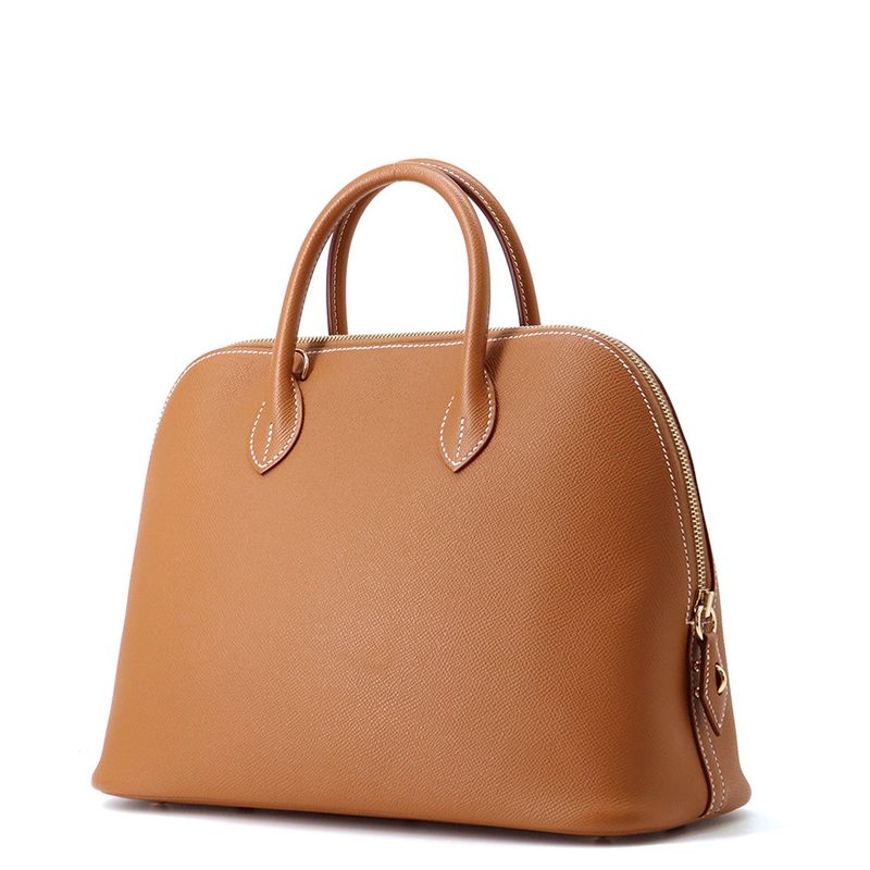 Hermes Handbag Bolide 30 Gold Epsom 2-Way