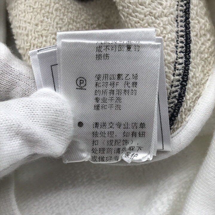 Chanel CC Logo Sweatshirt Tre Long Sleeve White Cotton 40