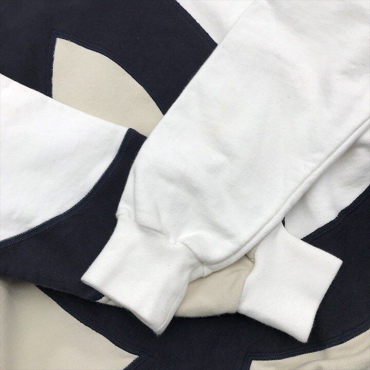 Chanel CC Logo Sweatshirt Tre Long Sleeve White Cotton 40