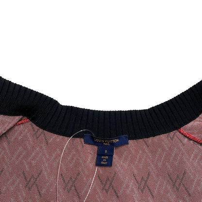 Louis Vuitton Jacket S Fws Red Black White Long Sleeve Spring Autumn