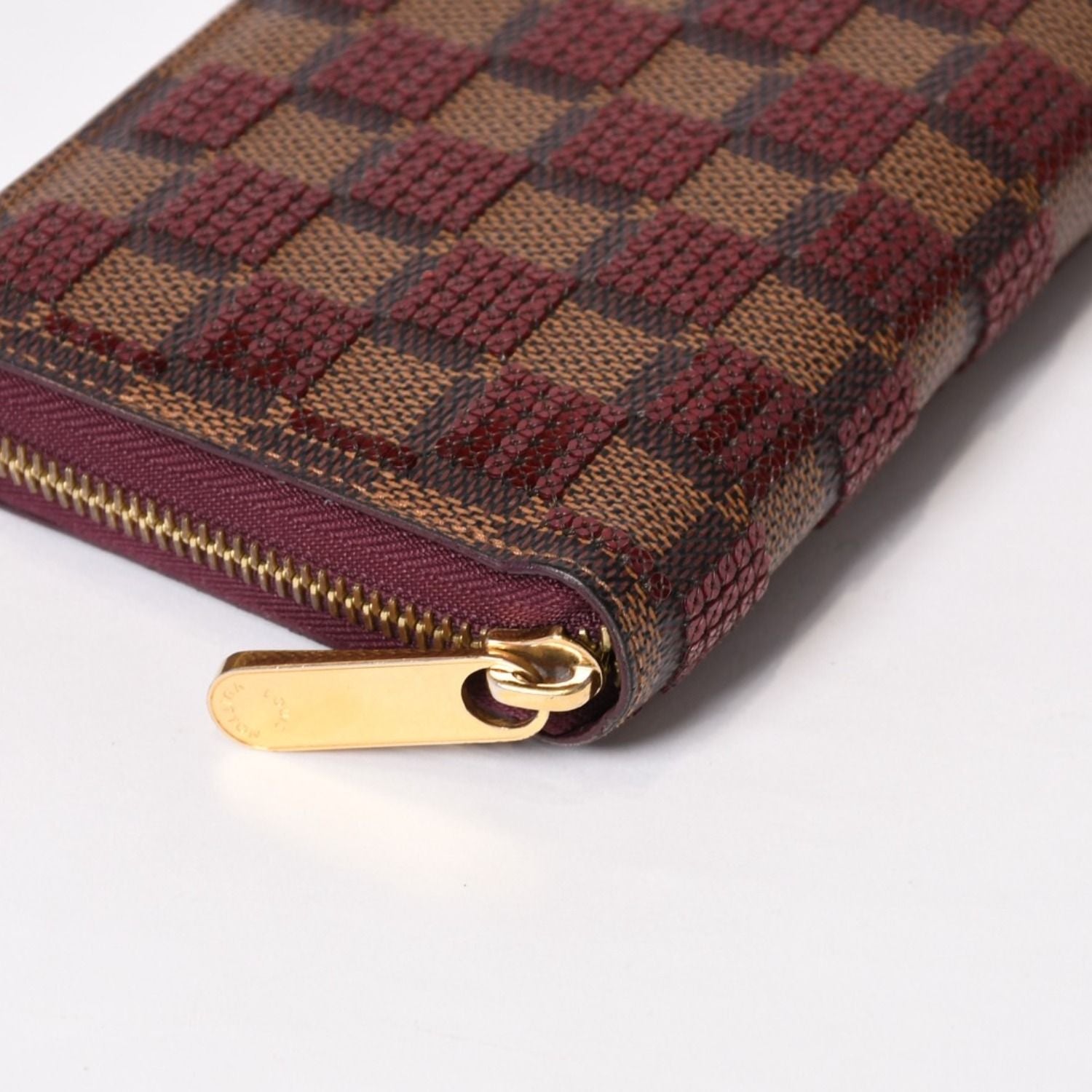 Louis Vuitton Zippy Wallet Damier Payette Gold — view 8