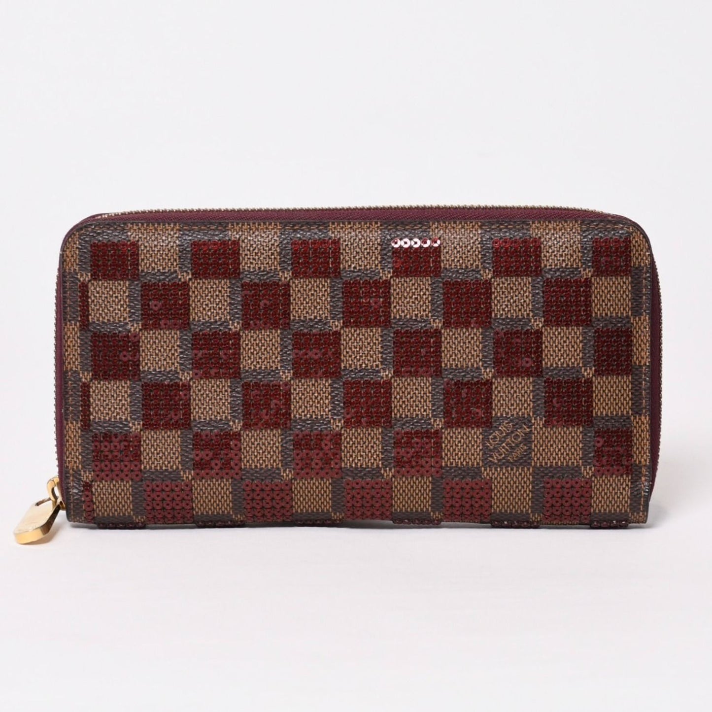 Louis Vuitton Zippy Wallet Damier Payette Gold — view 2