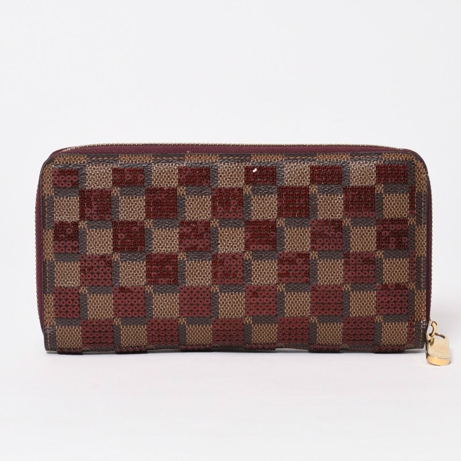 Louis Vuitton Zippy Wallet Damier Payette Gold — view 3
