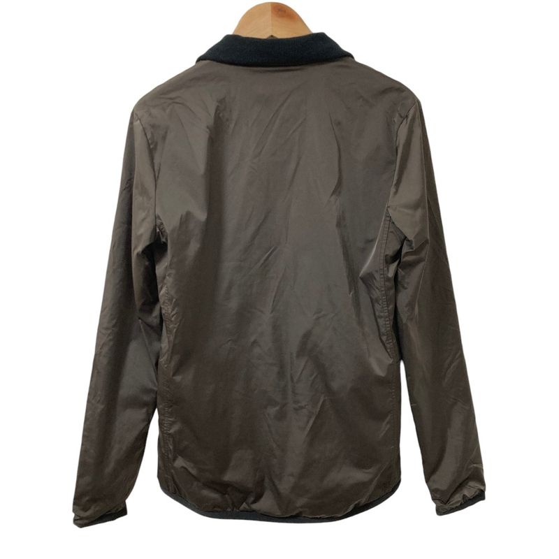 Hermes Sellier Lining Fleece Stretch Nylon Jacket S Brown