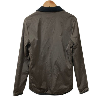 Hermes Sellier Lining Fleece Stretch Nylon Jacket S Brown