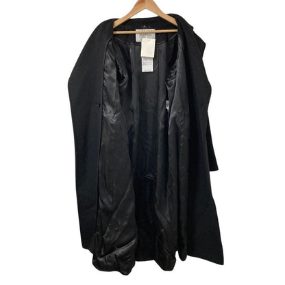 Max Mara Manuela Icon Coat 100% Camel Belted 40 Black