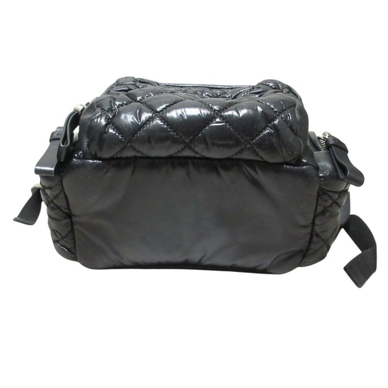 Moncler Florine Zaino Quilted Mini Backpack Black