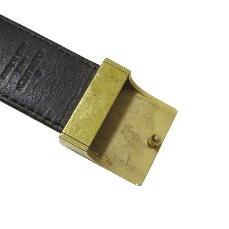 Louis Vuitton Damier Ceinture Carre Belt 90 36 Brown