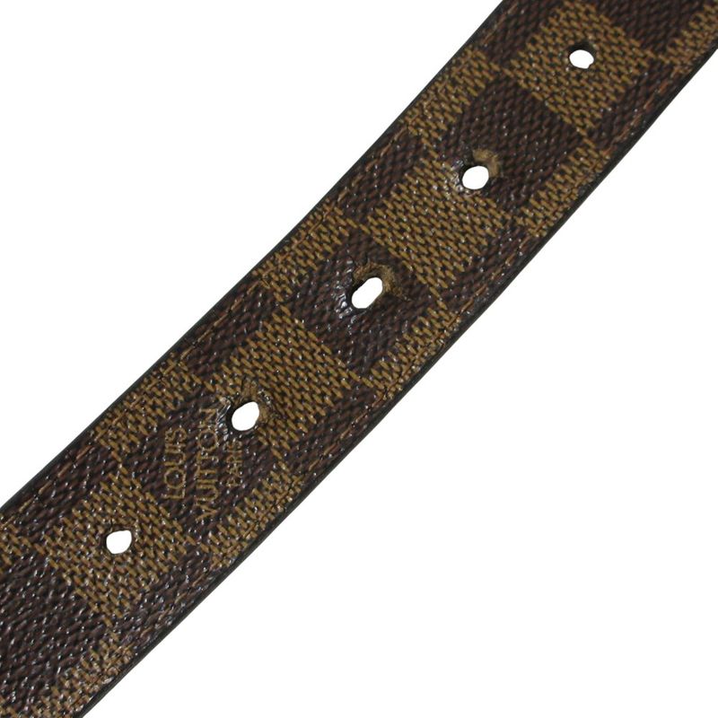 Louis Vuitton Damier Ceinture Carre Belt 90 36 Brown