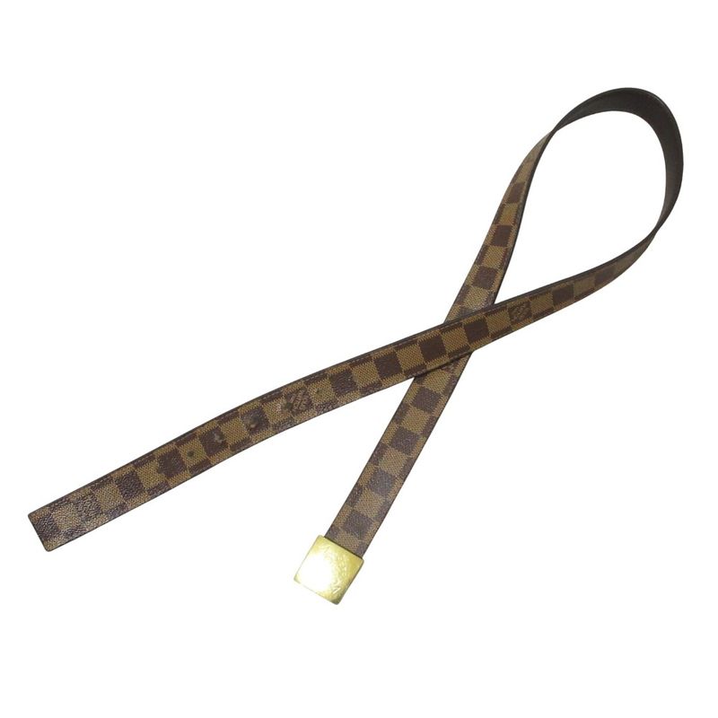 Louis Vuitton Damier Ceinture Carre Belt 90 36 Brown