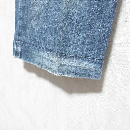 Dolce & Gabbana Repaired Jeans Denim Pants 46 Indigo Blue