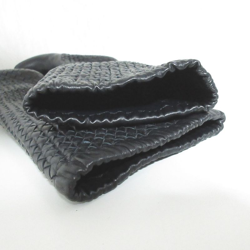 Bottega Veneta Intrecciato Long Boots 38.5 Black