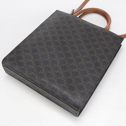 Celine Vertical Cabas Small Triomphe Canvas Tote