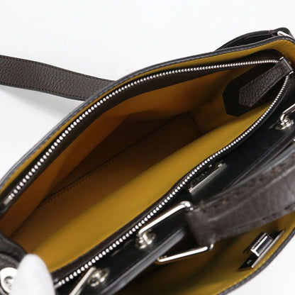 Fendi Mini Essential Peekaboo Handbag Leather
