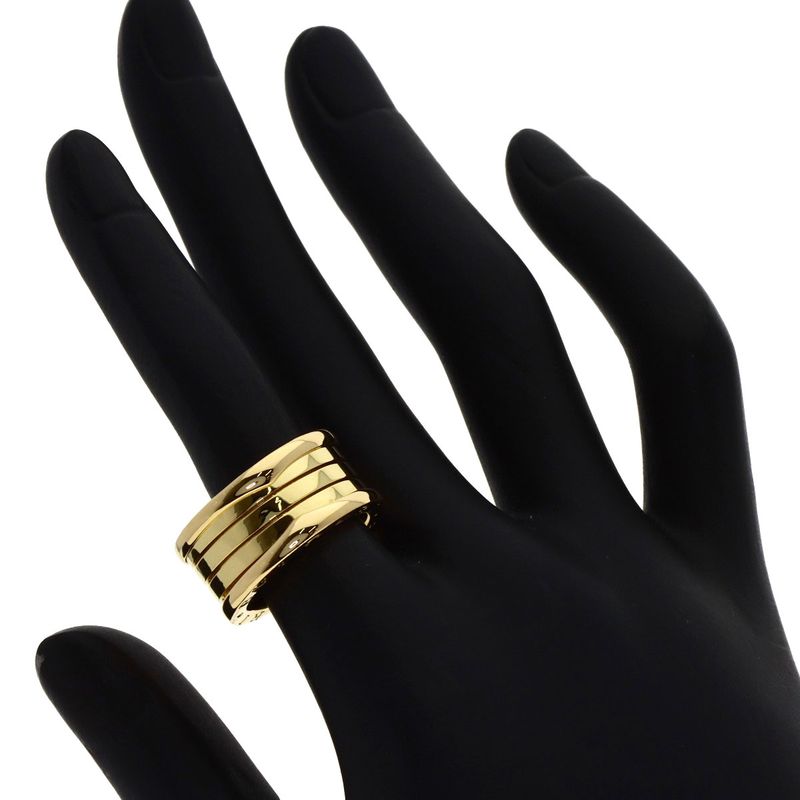 Bvlgari B-zero One Band 52 Ring 18k Yellow Gold