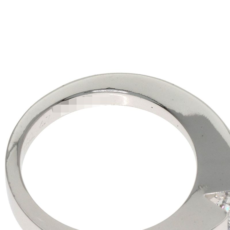 Cartier Date with Diamond 47 Ring 18k White Gold