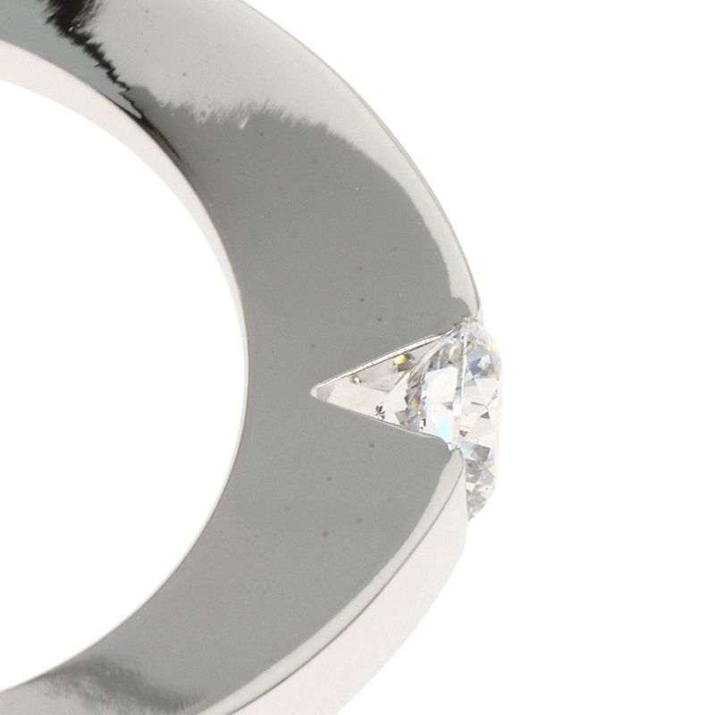 Cartier Date with Diamond 47 Ring 18k White Gold