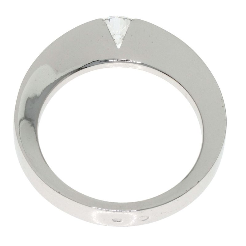 Cartier Date with Diamond 47 Ring 18k White Gold