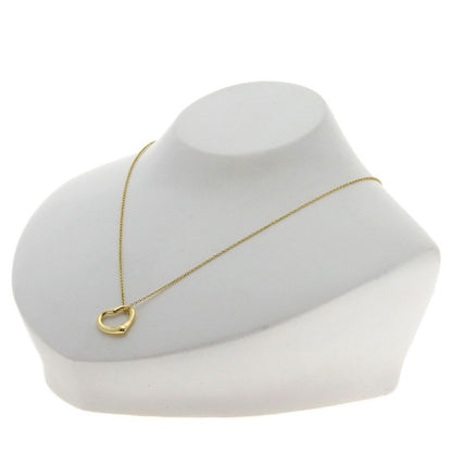 Tiffany & Co Open Heart Necklace 18k Yellow Gold