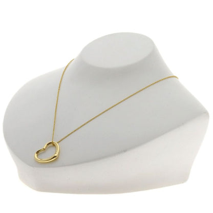 Tiffany & Co Open Heart Necklace 18k Yellow Gold