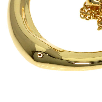 Tiffany & Co Open Heart Necklace 18k Yellow Gold