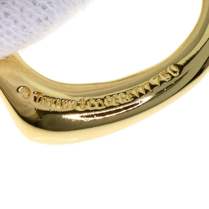 Tiffany & Co Open Heart Necklace 18k Yellow Gold